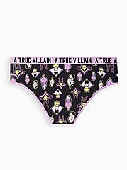 Disney Villains Hipster Panty - Cotton Black, MULTI, alternate