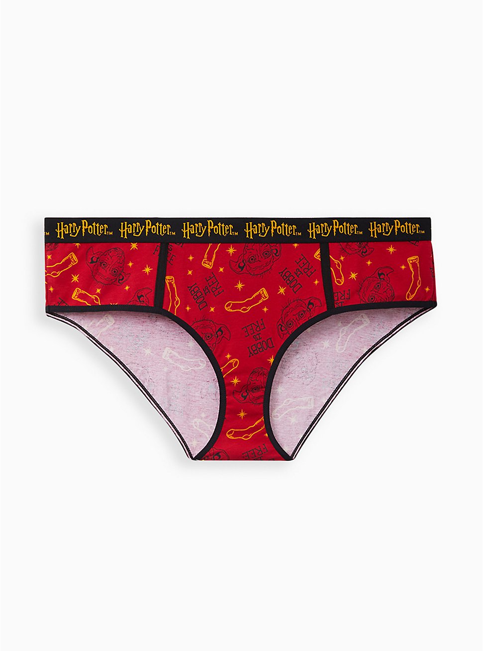 Hipster Panty - Harry Potter Dobby Is Free Red, MULTI, hi-res