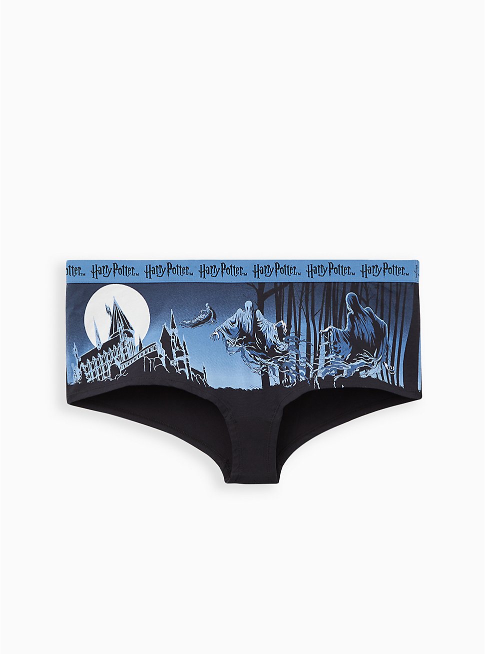 Boyshort Panty - Cotton Harry Potter Blue, MULTI, hi-res
