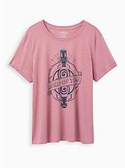 Plus Size Top - Her Universe Dr. Who Lord Of Time Pink, MESA ROSA, hi-res