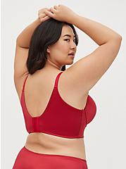 Longline XO Push Up Bra - Shine Red with 360° Back Smoothing™, JESTER RED, alternate