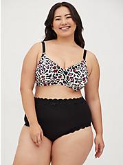 Lightly Lined Everyday Wire-Free Bra - Leopard with 360° Back Smoothing™, FUNKY LEOPARD, alternate