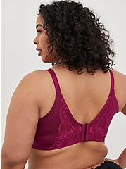 Lightly Lined Everyday Wire-Free Bra - Microfiber Pink with 360° Back Smoothing™, NAVARRA, alternate