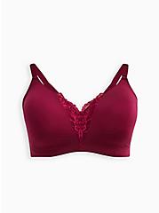 Lightly Lined Everyday Wire-Free Bra - Microfiber Pink with 360° Back Smoothing™, NAVARRA, hi-res