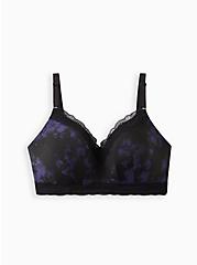 Lightly Lined Everyday Wire-Free Bra - Ocean Blue with 360° Back Smoothing™ , OCEAN TIE DYE- BLACK, hi-res