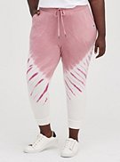 Breast Cancer Awareness Classic Fit Active Jogger - Everyday Fleece Tie-Dye Pink , , hi-res