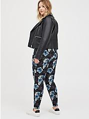 Pixie Pant - Luxe Ponte Floral Skull, MULTI FORAL, alternate