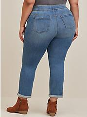 Plus Size Lean Jean Straight Super Soft High-Rise Jean, MARITIME, alternate