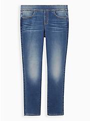Plus Size Lean Jean Straight - Super Soft Eco Medium Wash, AVALON, hi-res
