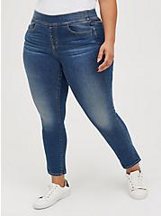 Plus Size Lean Jean Straight - Super Soft Eco Medium Wash, AVALON, hi-res