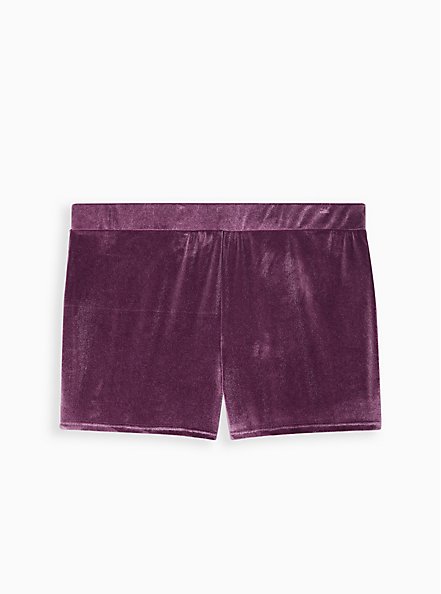 High Waist Boyshort Panty - Velvet Purple, BLACKBERRY, hi-res