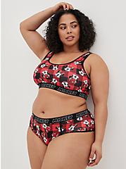 Plus Size Scoop Bralette - Disney Mickey Mouse Buffalo Plaid, MICKEY MOUSE LICENSED GRAPHIC, alternate