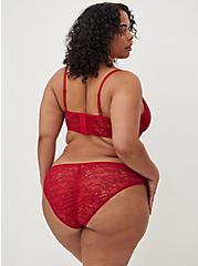 Underwire Bodysuit - Lace & Bow Red, JESTER RED, alternate