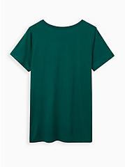 Plus Size Slim Fit Crew Tee - Signature Jersey 7 Eleven Green, EVERGREEN, alternate