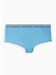 Plus Size Boyshort Panty - Cotton Harry Potter Hogwarts Blue, MULTI, alternate