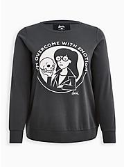 Sweatshirt - Fleece Daria Black, , hi-res