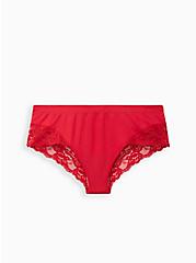 Seamless Flirt Cheeky Panty - Nylon Red, JESTER RED, hi-res