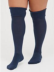Beige & Blue Over-the-Knee Sock Pack - Pack of 2, MULTI, alternate