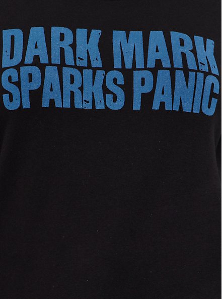 Strappy Sweatshirt - Harry Potter Dark Mark, DEEP BLACK, alternate