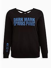Strappy Sweatshirt - Harry Potter Dark Mark, DEEP BLACK, hi-res