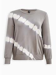 Sleep Sweatshirt - Dream Fleece Tie Dye Grey, MULTI, hi-res