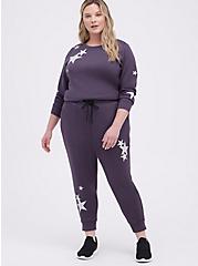 Plus Size Relaxed Fit Active Jogger - Cupro Grey Stars, NINE IRON, alternate