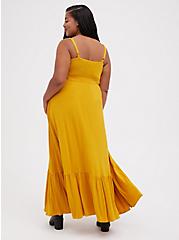 Tiered Maxi Dress - Super Soft Yellow, GOLDEN YELLOW, alternate