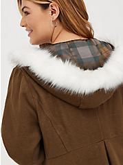 Riding Coat - Outlander Fur Tweed , TEAKWOOD BROWN, alternate