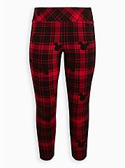 Pixie Pant - Luxe Ponte Disney Mickey Mouse Plaid Red, MULTI, hi-res