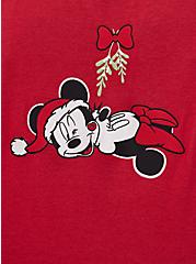 Cardigan - Super Soft Plush Disney Mickey & Friends Mistletoe, JESTER RED, alternate
