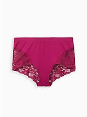 Seamless Flirt Brief Panty - Lace Pink, NAVARRA, hi-res