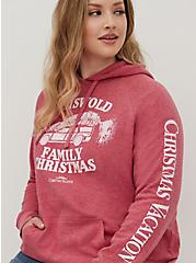 Plus Size National Lampoon's Vacation Pullover Hoodie - Cozy Fleece Griswold Family Christmas Red, JESTER RED, alternate