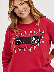 Sweatshirt - Cozy Fleece The Office Christmas Red, JESTER RED, alternate