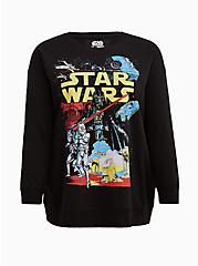Tunic Sweatshirt - Cozy Fleece Star Wars Black, DEEP BLACK, hi-res