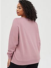 Plus Size Sweatshirt - Cozy Fleece The Princess Bride As You Wish Purple, PURPLE, alternate