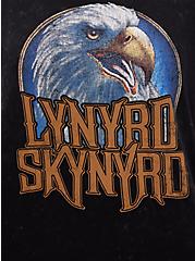 Relaxed Fit Tunic Tee - Lynyrd Skynryd Mineral Wash, MINERAL BLACK, alternate