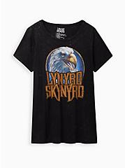 Relaxed Fit Tunic Tee - Lynyrd Skynryd Mineral Wash, MINERAL BLACK, hi-res
