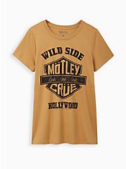 Classic Fit Crew Tee - Mötley Crüe Tan, TAUPE, hi-res