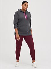 Plus Size Platinum Sweater Legging - Wine, PURPLE, alternate