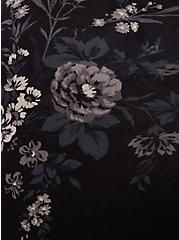 Premium Legging - Stencil Floral Black, BLACK, alternate