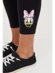 Disney Mickey & Friends Crop Legging - Daisy Sequins, DEEP BLACK, alternate