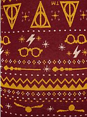 Harry Potter Pullover Sweater - Knit Jacquard Fair Isle Print, MULTI, alternate