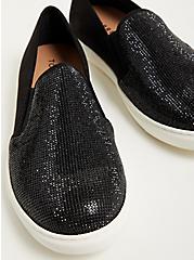 Plus Size Embellished Slip-On Sneaker - Black (WW), BLACK, alternate