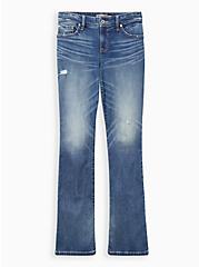 Mid Rise Slim Boot Jean - Vintage Stretch Medium Wash, FIVE AND DIME, hi-res