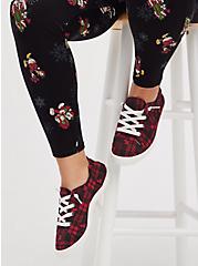 Plus Size Riley Sneaker - Disney Mickey Mouse Holiday Plaid (WW), MULTI, hi-res