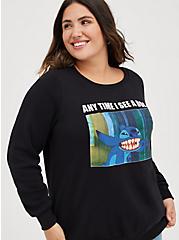 Sweatshirt - Disney Lilo & Stitch Dog, DEEP BLACK, hi-res