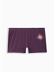 Seamless Boyshort Panty - Celestial Mood Purple, CELESTIAL MOOD, hi-res