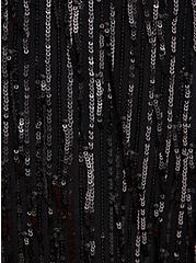 Plus Size Sophie Swing Cami - Sequin Fringe Black, BLACK, alternate