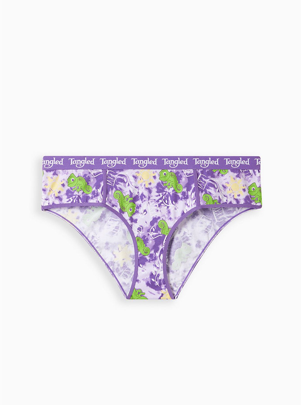 Disney Tangled Hipster Panty - Cotton Purple, MULTI, hi-res