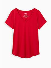 Classic Fit Girlfriend Tee - Signature Jersey Red, JESTER RED, hi-res